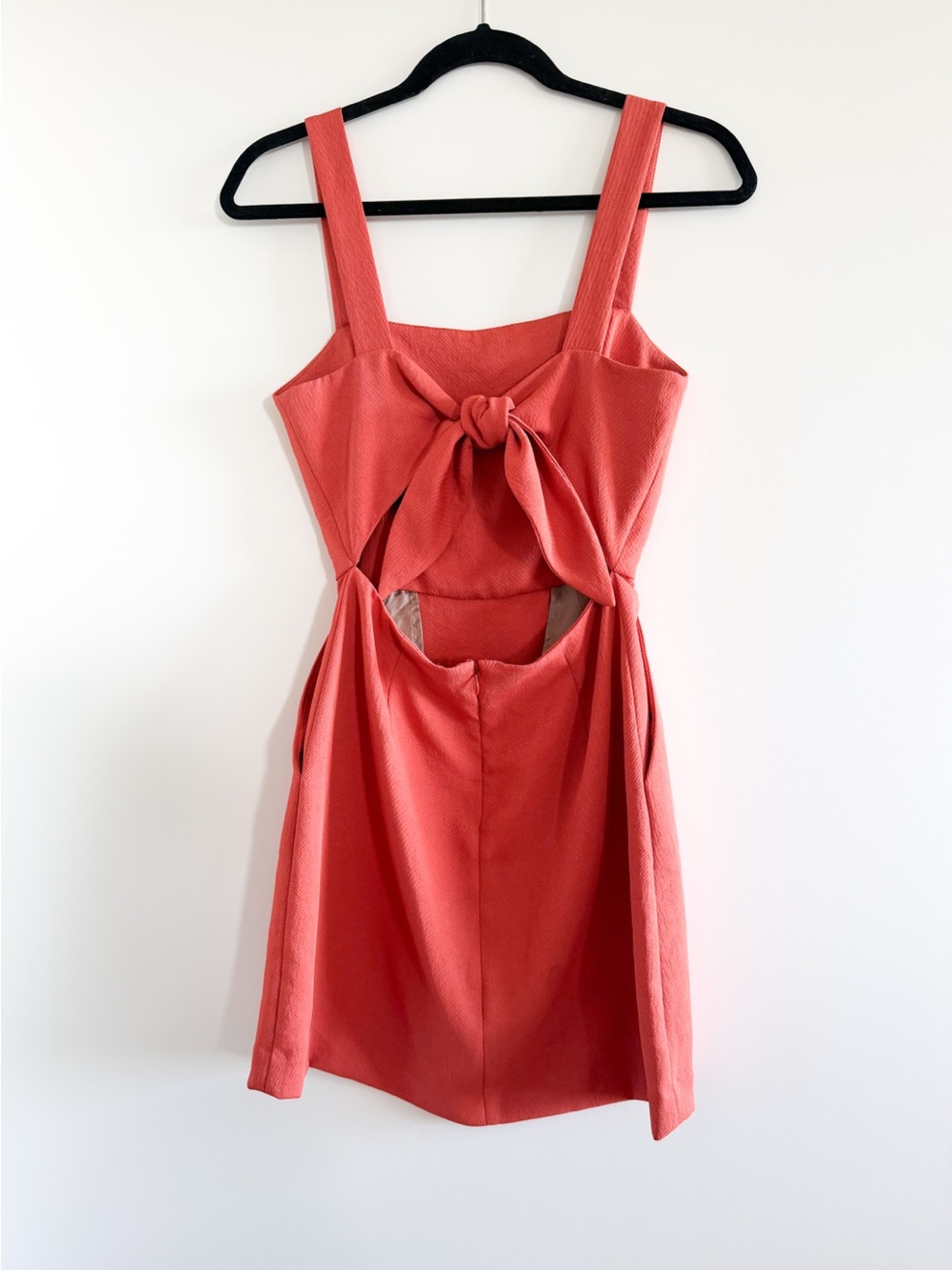 Wilfred Ecoulement Mini Dress (Burnt Orange)